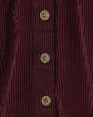 Toddler Girl Organic Cotton Corduroy Skirt