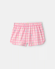 Girls 2-Piece Hello Kitty® Short-Sleeve Pajama Set - Pink
