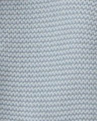 Baby Boy Bear Sweater Knit Hooded Jacket - Blue