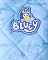 Toddler Bluey™ Hooded Heavyweight Winter Jacket - Blue