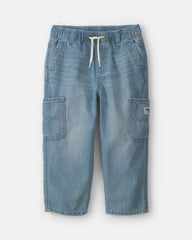 Toddler Boy Wide-Leg Carpenter Jeans - Medium Wash