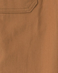 Boys Twill Joggers - Brown